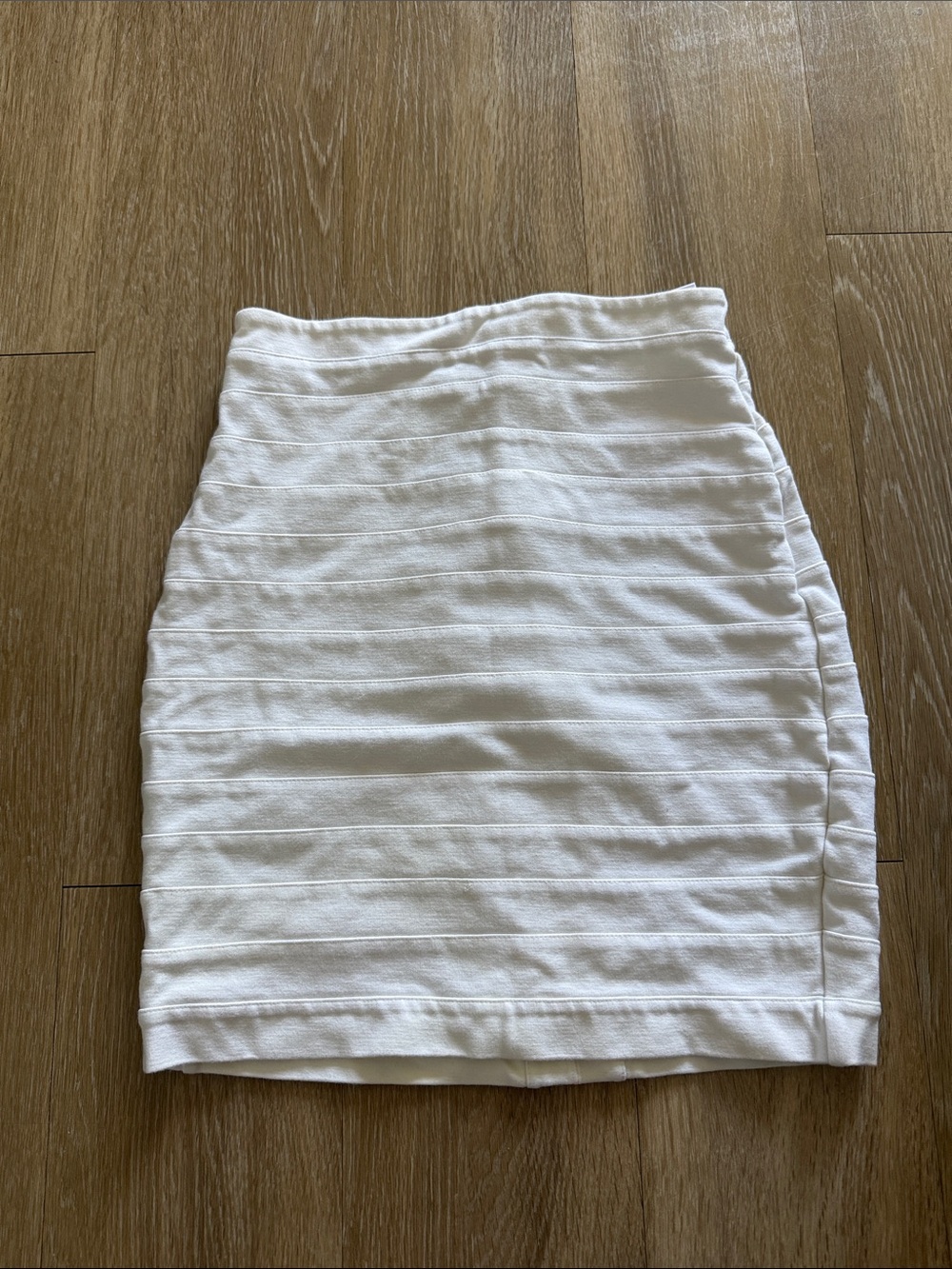 White Express Bandage Skirt